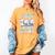 Kids 100 Days Of School 100th Day Baseball Ice Cream Drip Women's Comfort Colors T-Shirt Mustard Kids 100 Days Of School 100th Day Baseball Ice Cream Drip Women's Comfort Colors T-Shirt Mustard