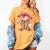 Kids Baseball Drip Ice Cream Apparel Kids Boys Valentine Women's Comfort Colors T-Shirt Mustard