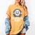 Leopard Baseball Vibes Game Day Softball Life Mom Women's Comfort Colors T-Shirt Mustard Leopard Baseball Vibes Game Day Softball Life Mom Women's Comfort Colors T-Shirt Mustard
