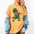 Leprechaun Baseball St Patricks Day Saint Pattys Men Boys Women's Comfort Colors T-Shirt Mustard Leprechaun Baseball St Patricks Day Saint Pattys Men Boys Women's Comfort Colors T-Shirt Mustard