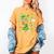 Leprechaun Playing Baseball Happy St Patricks Day Men Boys Women's Comfort Colors T-Shirt Mustard Leprechaun Playing Baseball Happy St Patricks Day Men Boys Women's Comfort Colors T-Shirt Mustard