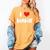 I Love Mamie Heart Grandma Grandmother Grandparent Raglan Baseball Tee Women's Comfort Colors T-Shirt Mustard