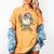 Melted Ice-Cream Baseball Mascot Pastel Pop Women's Comfort Colors T-Shirt Mustard Melted Ice-Cream Baseball Mascot Pastel Pop Women's Comfort Colors T-Shirt Mustard