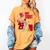 Mike Trout Los Angeles A MLB Baseball Players MLBMTR304N Women's Comfort Colors T-Shirt Mustard Mike Trout Los Angeles A MLB Baseball Players MLBMTR304N Women's Comfort Colors T-Shirt Mustard