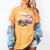 Mima Rookie Of Year 1st Birthday Baseball Theme Matching Women's Comfort Colors T-Shirt Mustard Mima Rookie Of Year 1st Birthday Baseball Theme Matching Women's Comfort Colors T-Shirt Mustard