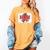 Mom Of Both Baseball Mom Mommy Women's Comfort Colors T-Shirt Mustard Mom Of Both Baseball Mom Mommy Women's Comfort Colors T-Shirt Mustard
