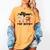 Mom Of Both Basketball Baseball Mom Women's Comfort Colors T-Shirt Mustard