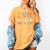Mom Of The Birthday Baller Groovy Baseball Mom Women's Comfort Colors T-Shirt Mustard Mom Of The Birthday Baller Groovy Baseball Mom Women's Comfort Colors T-Shirt Mustard