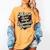 Moms Against Baseball Pants Baseball Mom Premium Tri-Blend Women's Comfort Colors T-Shirt Mustard