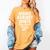 Moms Against Baseball Pants Present For Baseball Moms Women's Comfort Colors T-Shirt Mustard