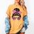 Mother Day Mama Retro Mama Mommy Baseball Mom Women's Comfort Colors T-Shirt Mustard Mother Day Mama Retro Mama Mommy Baseball Mom Women's Comfort Colors T-Shirt Mustard