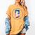 Number 8 Years Baseball 8TH Birthday Women's Comfort Colors T-Shirt Mustard Number 8 Years Baseball 8TH Birthday Women's Comfort Colors T-Shirt Mustard