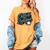 Outfield On Lockdown Baseball Defense Sports Women's Comfort Colors T-Shirt Mustard Outfield On Lockdown Baseball Defense Sports Women's Comfort Colors T-Shirt Mustard