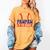 Pawpaw Rookie Of Year 1st Birthday Baseball Theme Matching Women's Comfort Colors T-Shirt Mustard Pawpaw Rookie Of Year 1st Birthday Baseball Theme Matching Women's Comfort Colors T-Shirt Mustard