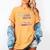 Proud Mama Somebody's Loud Mouth Baseball Mom Ball Women's Comfort Colors T-Shirt Mustard