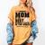 Proud Mom Of An Awesome Baseball Baseball Mom Women's Comfort Colors T-Shirt Mustard Proud Mom Of An Awesome Baseball Baseball Mom Women's Comfort Colors T-Shirt Mustard
