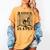 Raised In a Pen Baseball Pitcher Saying Bullpen Women's Comfort Colors T-Shirt Mustard