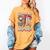 Retro Groovy Baseball Mama Baseball Mom Lover Women's Comfort Colors T-Shirt Mustard Retro Groovy Baseball Mama Baseball Mom Lover Women's Comfort Colors T-Shirt Mustard