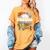 Retro Groovy Baseball Mom Family Matching Women Women's Comfort Colors T-Shirt Mustard Retro Groovy Baseball Mom Family Matching Women Women's Comfort Colors T-Shirt Mustard