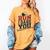 Run I Dare You Baseball Catcher Player Fan Women's Comfort Colors T-Shirt Mustard