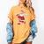 Santa Baseball Christmas Pajamas Xmas Men Kids Boys Women's Comfort Colors T-Shirt Mustard Santa Baseball Christmas Pajamas Xmas Men Kids Boys Women's Comfort Colors T-Shirt Mustard