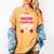 Self Expression Cool Baseball Mom Positive Thinking Women's Comfort Colors T-Shirt Mustard
