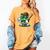 Shamrock Baseball St Patrick's Day Kids Boys Toddlers Premium Tri-Blend Women's Comfort Colors T-Shirt Mustard Shamrock Baseball St Patrick's Day Kids Boys Toddlers Premium Tri-Blend Women's Comfort Colors T-Shirt Mustard