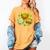 Shamrock Basketball Baseball Drip St Patrick's Day Boys Men Women's Comfort Colors T-Shirt Mustard Shamrock Basketball Baseball Drip St Patrick's Day Boys Men Women's Comfort Colors T-Shirt Mustard