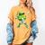 Shamrock Playing Baseball St Patricks Day Men Boys Kid Women's Comfort Colors T-Shirt Mustard Shamrock Playing Baseball St Patricks Day Men Boys Kid Women's Comfort Colors T-Shirt Mustard
