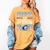 Sissy Of The Birthday Boy Baseball Ice Cream Drip Matching Women's Comfort Colors T-Shirt Mustard Sissy Of The Birthday Boy Baseball Ice Cream Drip Matching Women's Comfort Colors T-Shirt Mustard