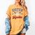Sister Of Rookie 1st Birthday Baseball Boy Family Matching Women's Comfort Colors T-Shirt Mustard Sister Of Rookie 1st Birthday Baseball Boy Family Matching Women's Comfort Colors T-Shirt Mustard