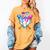 Six Seven Baseball Respect The Drip Boys Baseball Women's Comfort Colors T-Shirt Mustard