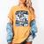 So God Made A Baseball Mom Baseball Player Women's Comfort Colors T-Shirt Mustard So God Made A Baseball Mom Baseball Player Women's Comfort Colors T-Shirt Mustard