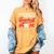 Somebody's Loud Mouth Baseball Mom Mama Premium Women's Comfort Colors T-Shirt Mustard Somebody's Loud Mouth Baseball Mom Mama Premium Women's Comfort Colors T-Shirt Mustard