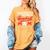 Somebody's Loud Mouth Baseball Mom Mama Women's Comfort Colors T-Shirt Mustard Somebody's Loud Mouth Baseball Mom Mama Women's Comfort Colors T-Shirt Mustard