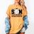 My Son Plays Baseball Nothing Scares Me Baseball Mom Women's Comfort Colors T-Shirt Mustard
