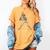 Spooky Season Skeleton Baseball Player Halloween Batter Women's Comfort Colors T-Shirt Mustard Spooky Season Skeleton Baseball Player Halloween Batter Women's Comfort Colors T-Shirt Mustard