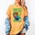 Spooky Zombie Respect The Drip Baseball Halloween Women's Comfort Colors T-Shirt Mustard Spooky Zombie Respect The Drip Baseball Halloween Women's Comfort Colors T-Shirt Mustard