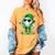 St Patrick Day Baseball Drip Ice Cream Men Boys Kids Women's Comfort Colors T-Shirt Mustard