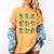 St Patricks Day Baseball Ice Cream Boys Baseball Player Women's Comfort Colors T-Shirt Mustard