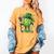 St Patricks Day Baseball Leprechaun Rainbow Green Baseball Women's Comfort Colors T-Shirt Mustard St Patricks Day Baseball Leprechaun Rainbow Green Baseball Women's Comfort Colors T-Shirt Mustard