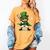 St Patrick’s Day Leprechaun Baseball Irish Graphic Women's Comfort Colors T-Shirt Mustard St Patrick’s Day Leprechaun Baseball Irish Graphic Women's Comfort Colors T-Shirt Mustard