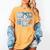 Stamps Coquette Bow Baseball Kids Youth Girls Baseball Mom Women's Comfort Colors T-Shirt Mustard Stamps Coquette Bow Baseball Kids Youth Girls Baseball Mom Women's Comfort Colors T-Shirt Mustard