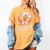 Steal That Base I Double Dare You Baseball Catcher Women's Comfort Colors T-Shirt Mustard Steal That Base I Double Dare You Baseball Catcher Women's Comfort Colors T-Shirt Mustard