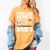 Stealing Hearts Like I Steal Bases Baseball Valentines Women's Comfort Colors T-Shirt Mustard