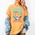I Survived 100 Days Of School Baseball Drip Students Teacher Women's Comfort Colors T-Shirt Mustard I Survived 100 Days Of School Baseball Drip Students Teacher Women's Comfort Colors T-Shirt Mustard