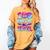 Survived 100 Days Of School Baseball Ice Cream Drip Boy Kids Women's Comfort Colors T-Shirt Mustard Survived 100 Days Of School Baseball Ice Cream Drip Boy Kids Women's Comfort Colors T-Shirt Mustard