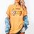 I Survived 6733 Days Of 1st Grade Baseball Football 100 Day Women's Comfort Colors T-Shirt Mustard I Survived 6733 Days Of 1st Grade Baseball Football 100 Day Women's Comfort Colors T-Shirt Mustard