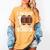 I Tackled 100 Days Of School Baseball Player Kids Teacher Women's Comfort Colors T-Shirt Mustard I Tackled 100 Days Of School Baseball Player Kids Teacher Women's Comfort Colors T-Shirt Mustard