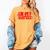 AS Tees Baseball Mom Era Mommy Mama Women's Comfort Colors T-Shirt Mustard AS Tees Baseball Mom Era Mommy Mama Women's Comfort Colors T-Shirt Mustard